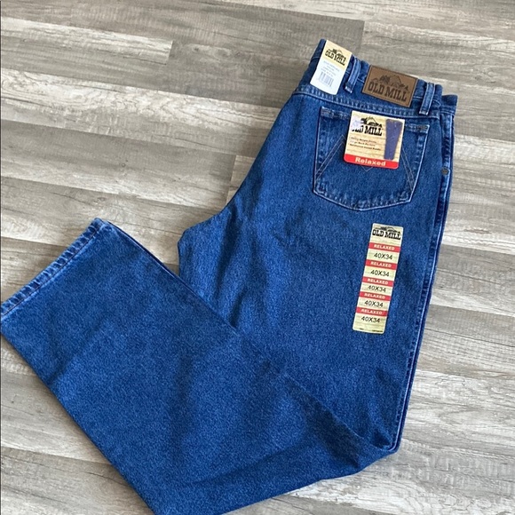 Old Mill Other - 💜 Relaxed Fit Blue Jeans with Classic Style